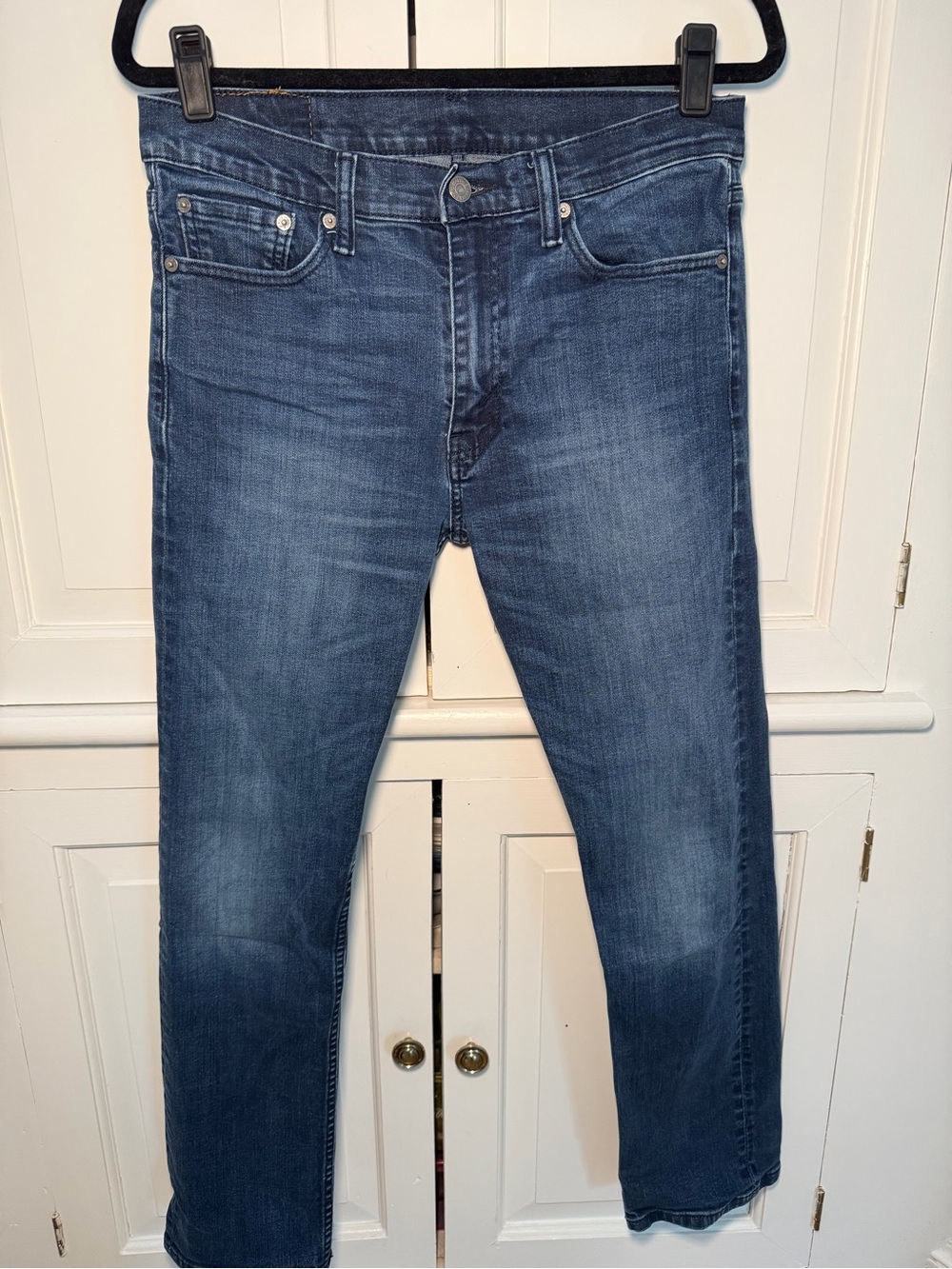 Levi’s Womens Jeans 32x32 Classic Blue Denim Straight Leg Casual Pants